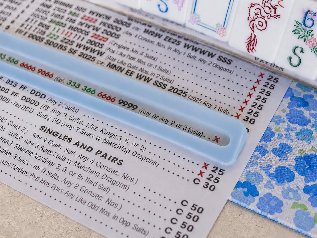 What Is the NMJL Card? A Beginner’s Guide to Reading the American Mahjong Card