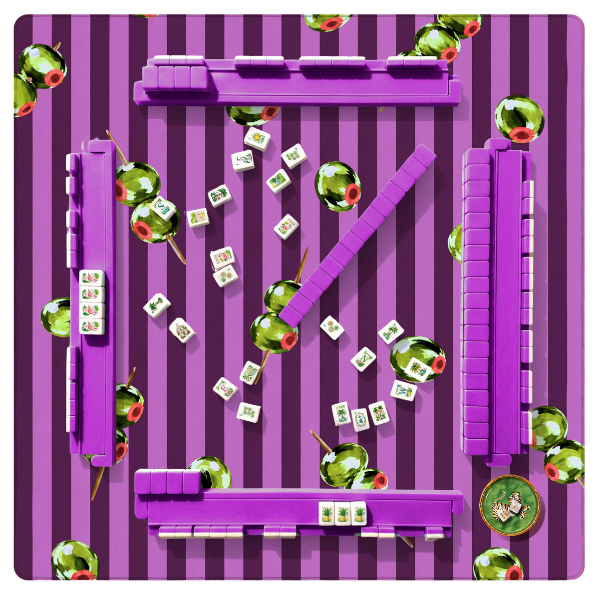 The Olive Tini Mat - Plum