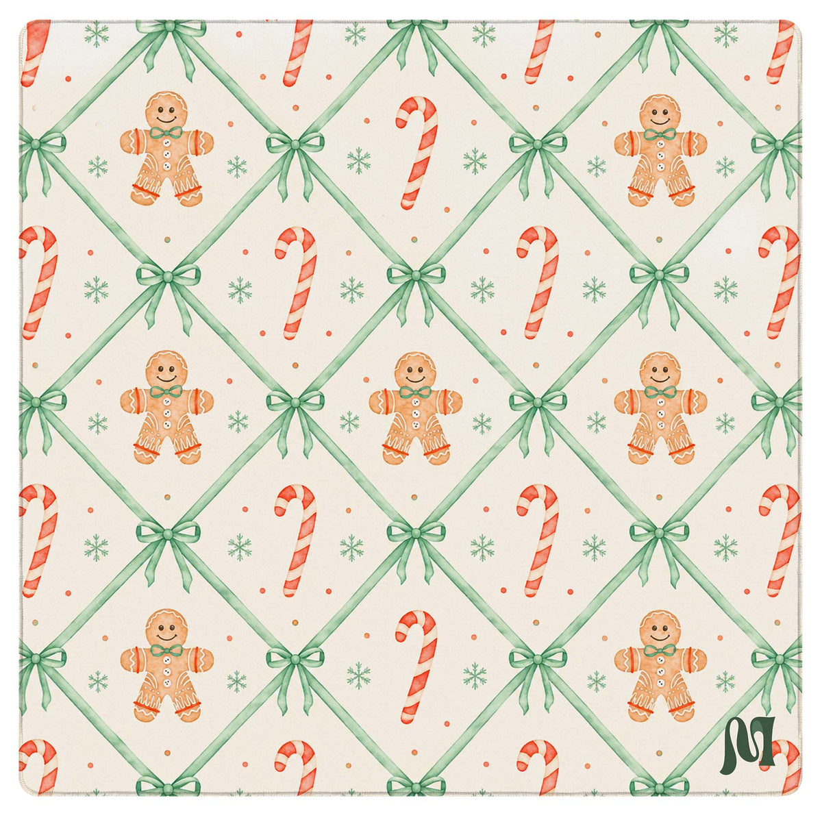 Gingerbread Row Mat