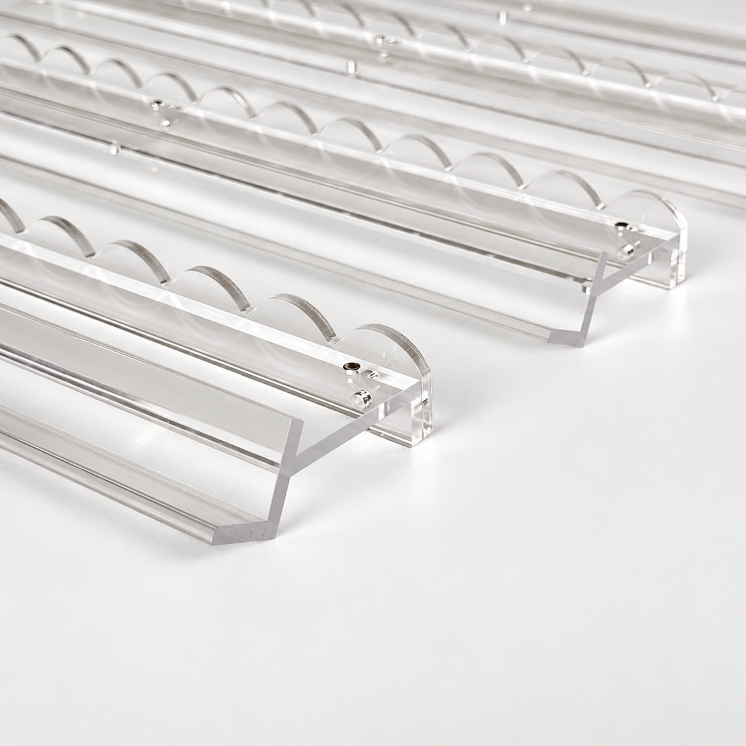 Clear acrylic Mahjong rack and pusher set