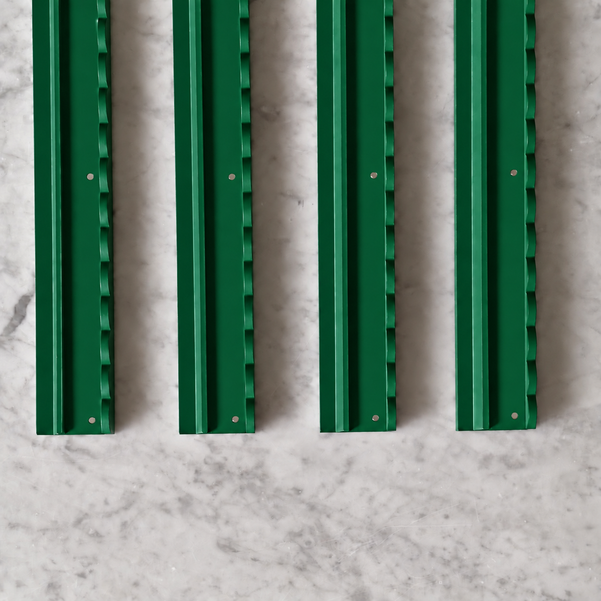 Green maple wood Mahjong rack and pusher set
