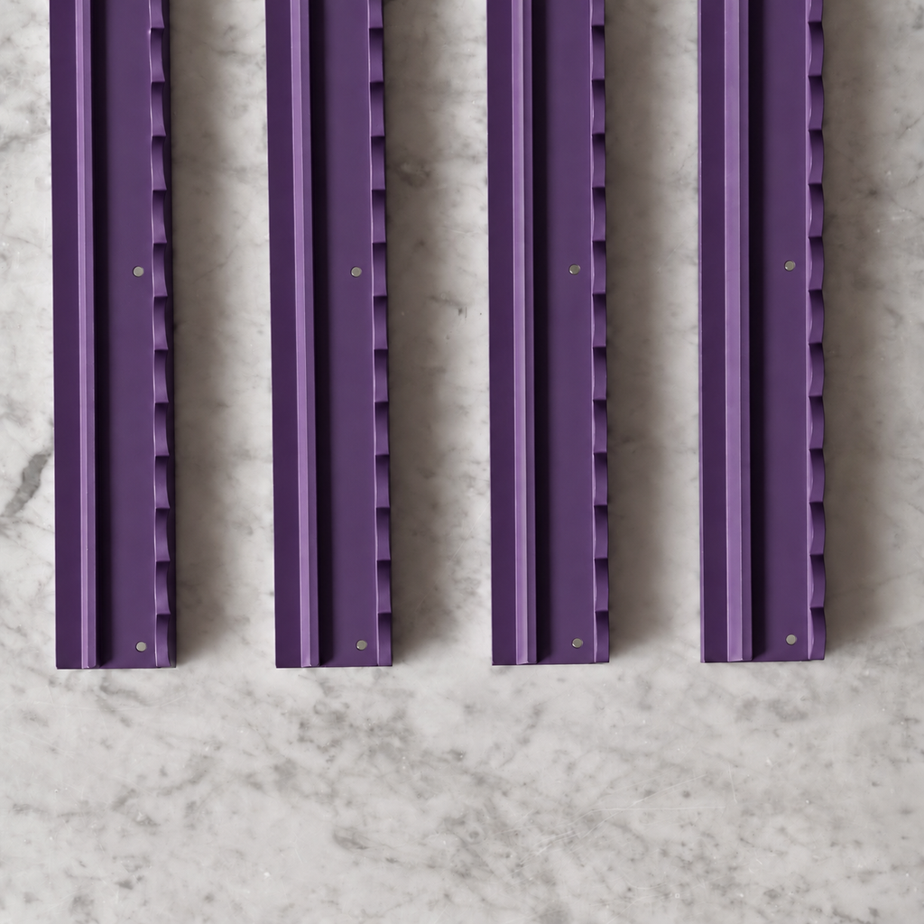 Midnight Purple Pinewood Pusher Rack set