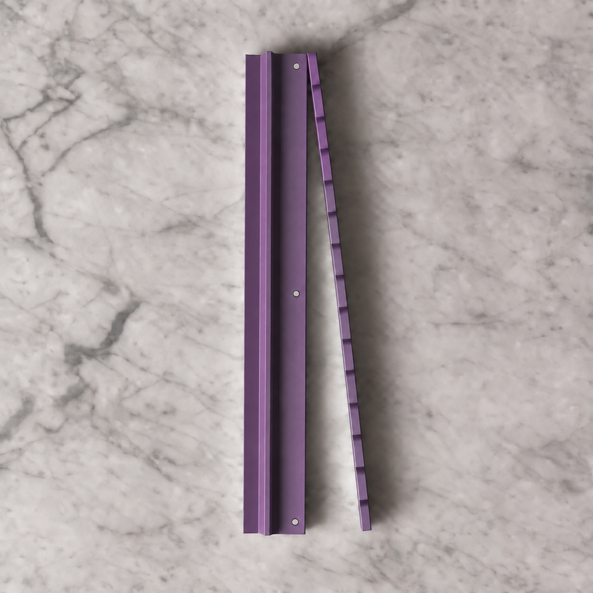 Midnight Purple Pinewood Pusher Rack with detachable pusher