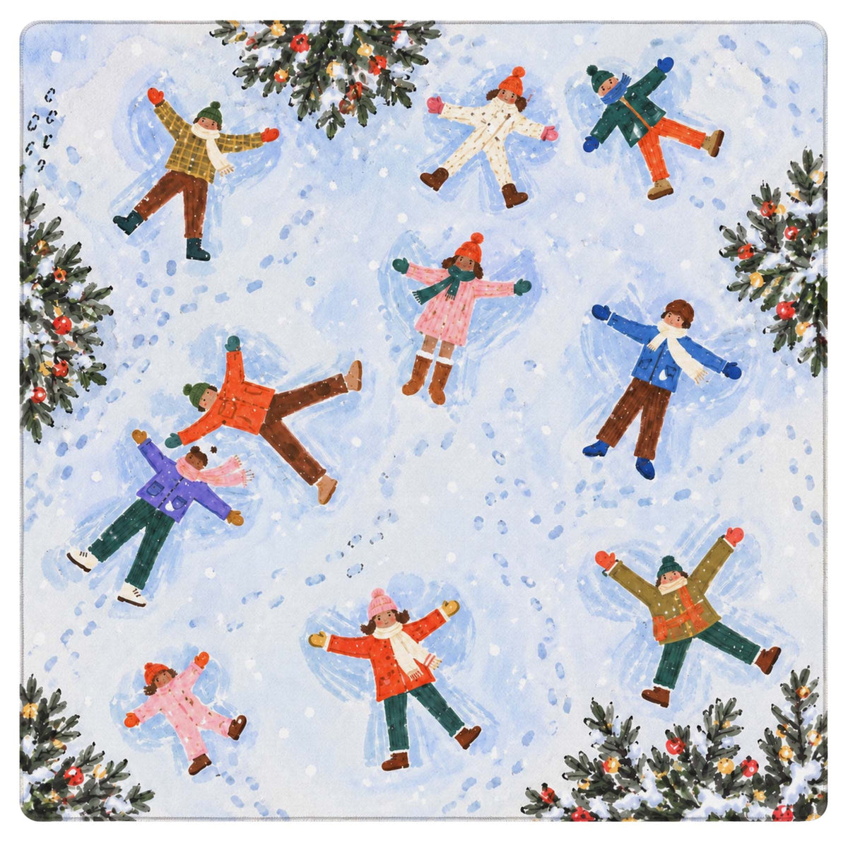 The Snow Angel Mat