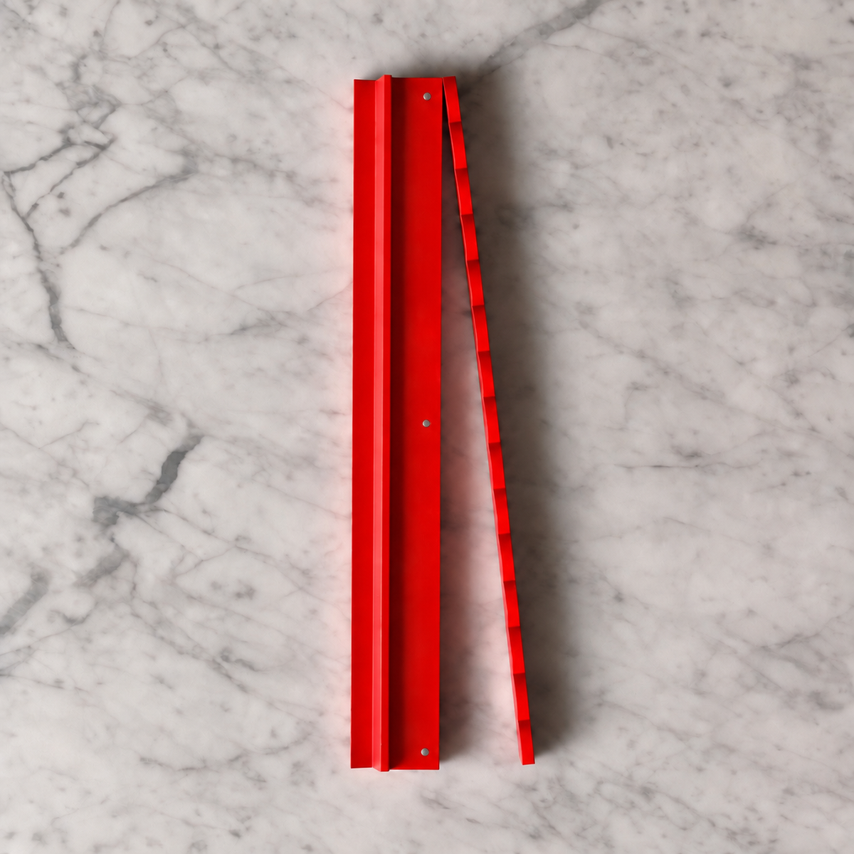 Red maple wood Mahjong rack and pusher set
