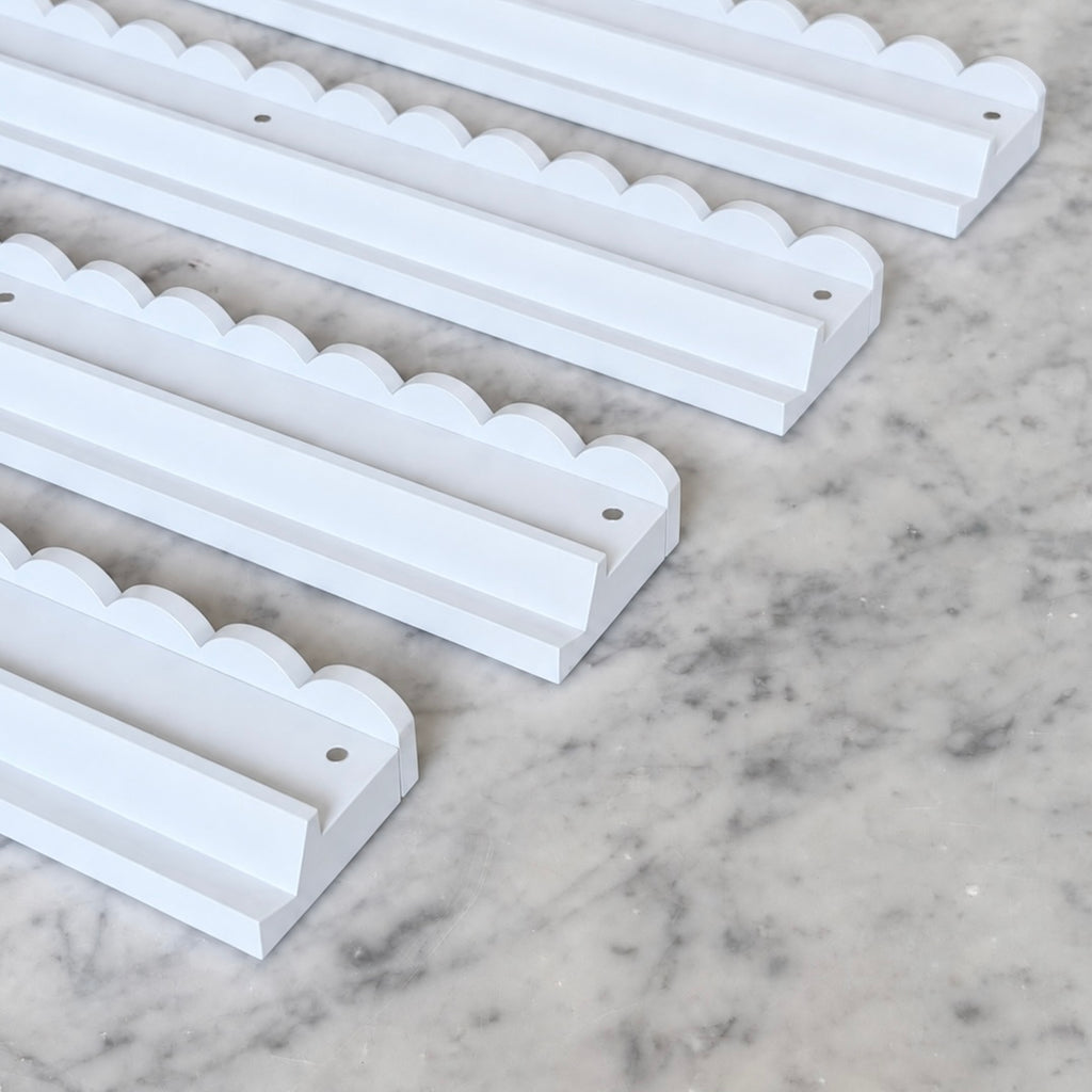 White maple wood Mahjong rack and pusher set
